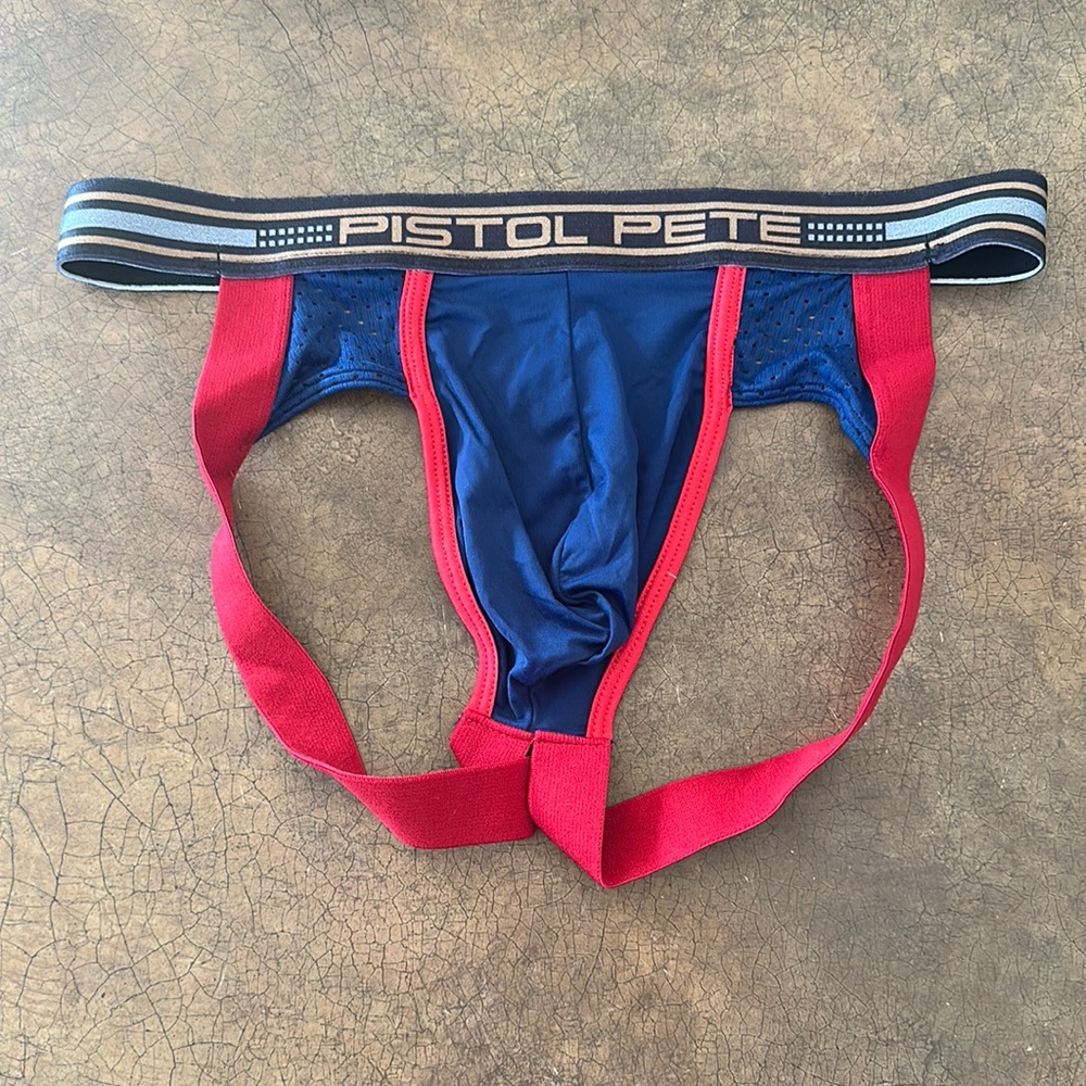 Men’s pistol, Pete Jock, size small
